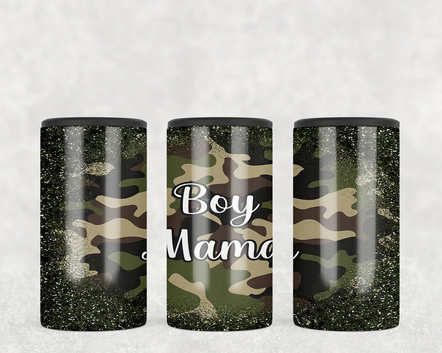 Boy Mama Camo 5-in-1 Can Hugger Tumbler - 2075