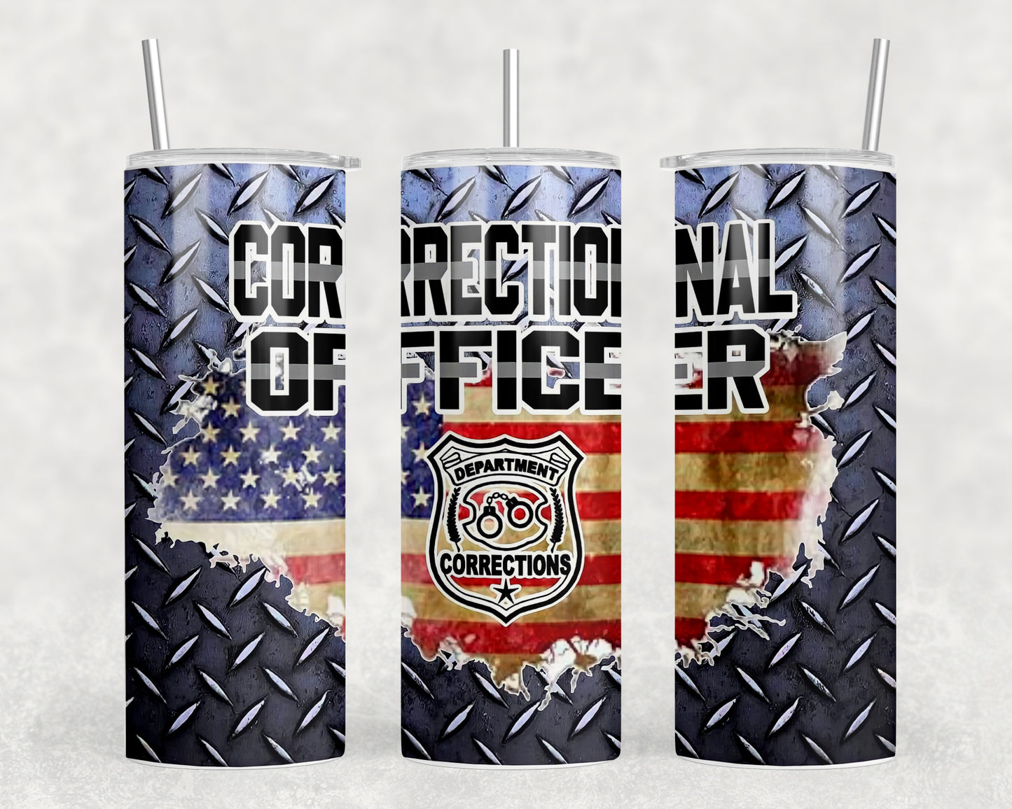 Correctional Officer 20oz Skinny Tumbler - 2081