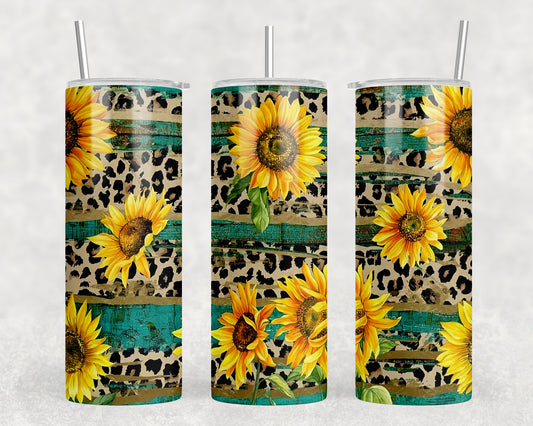 Sunflowers 20oz Skinny Tumbler - 2090