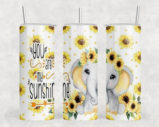 Elephant 20oz Skinny Tumbler - 2097