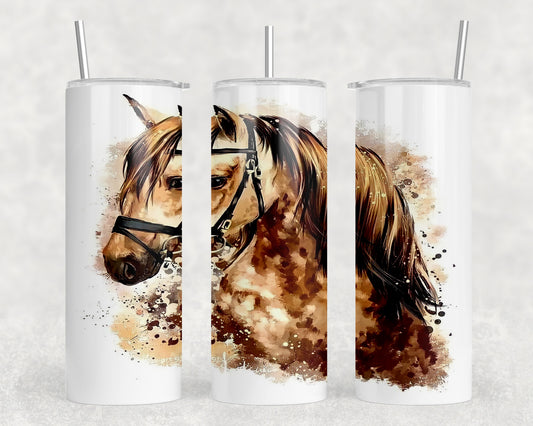 Horse 20oz Skinny Tumbler - 2098