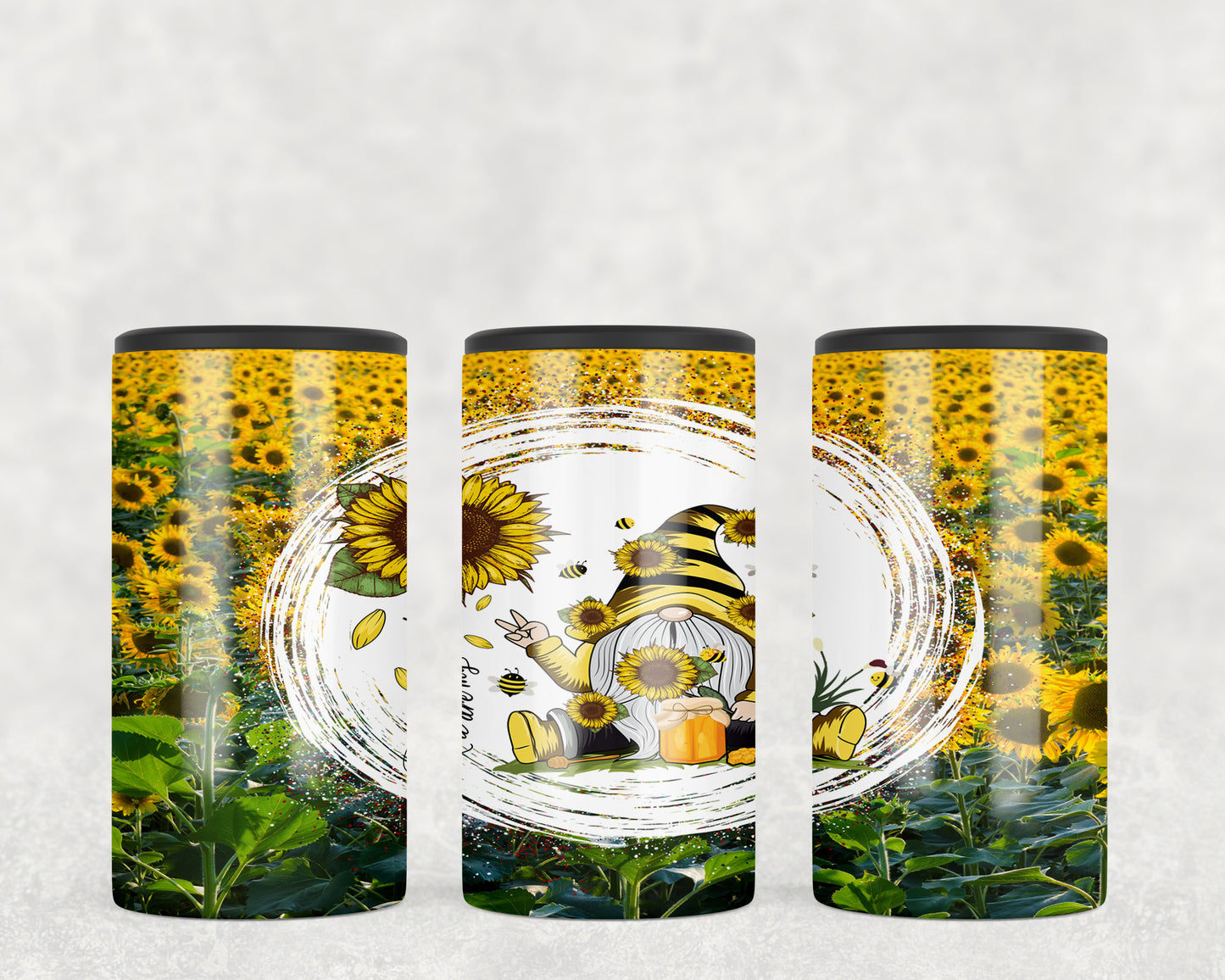 Sunflower Gnomes 5-in-1 Can Hugger Tumbler - 2102