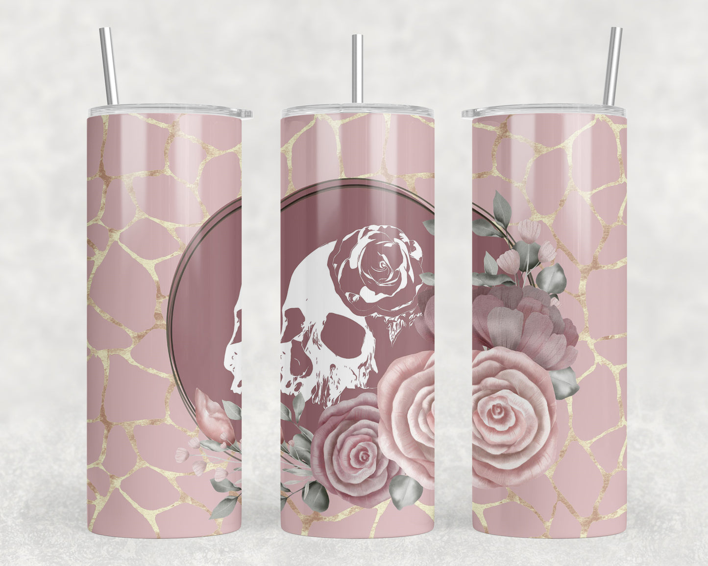 Skulls 20oz Skinny Tumbler - 2105