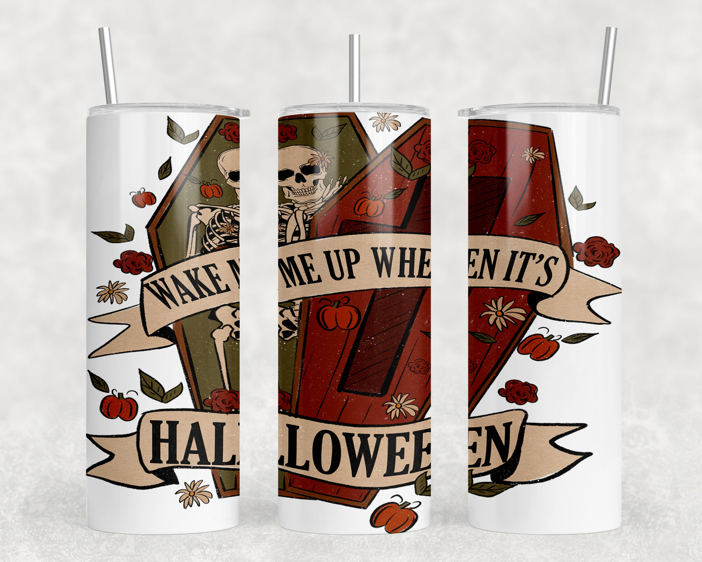 Halloween 20oz Skinny Tumbler - 2107