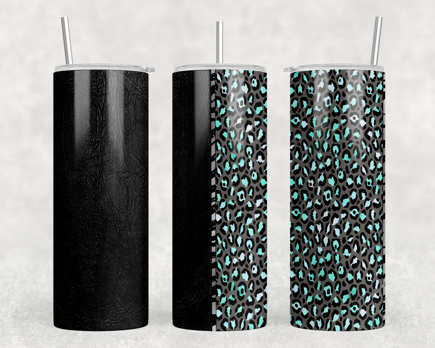 Leopard Print 20oz Skinny Tumbler - 2109