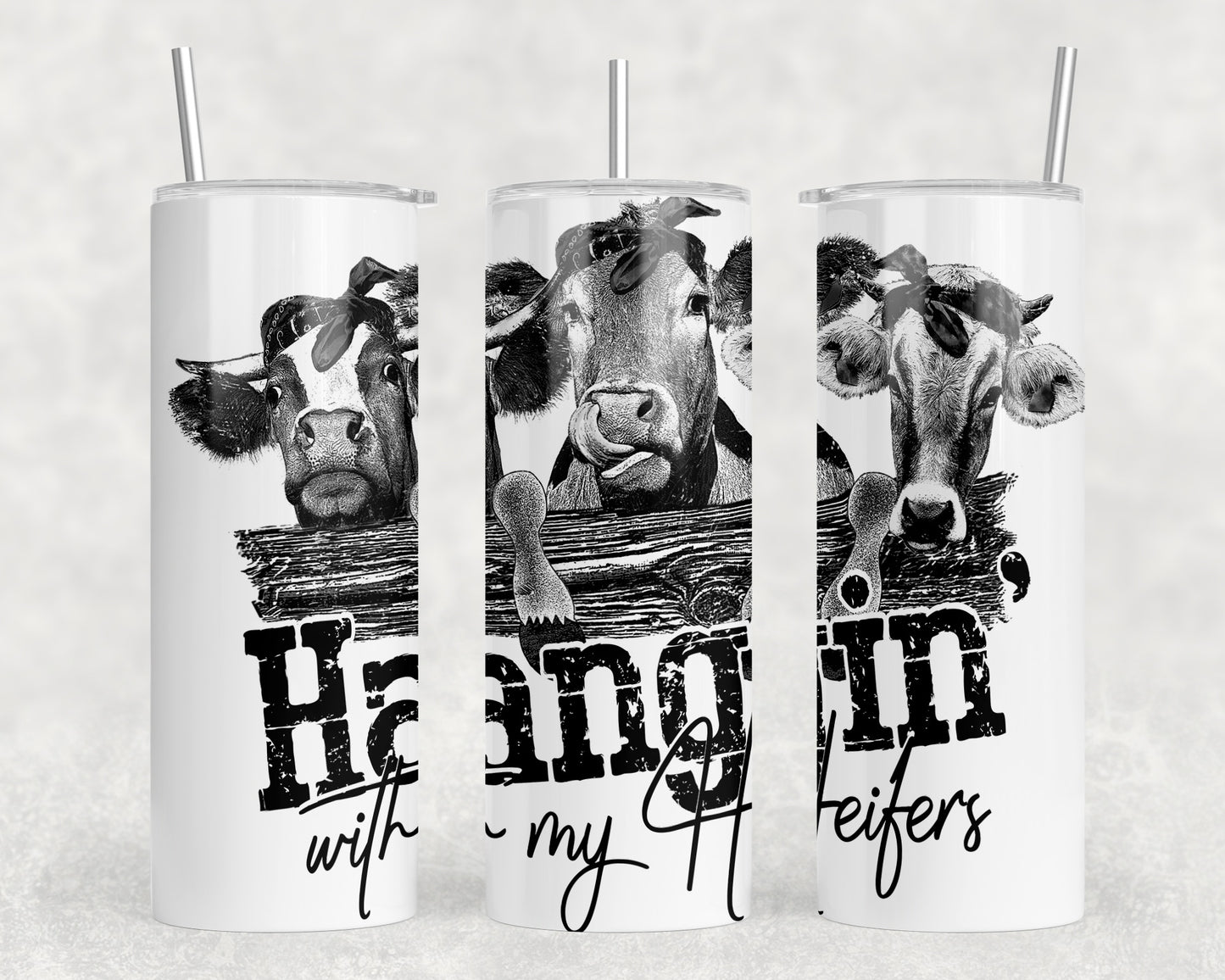 Cows 20oz Skinny Tumbler - 2116