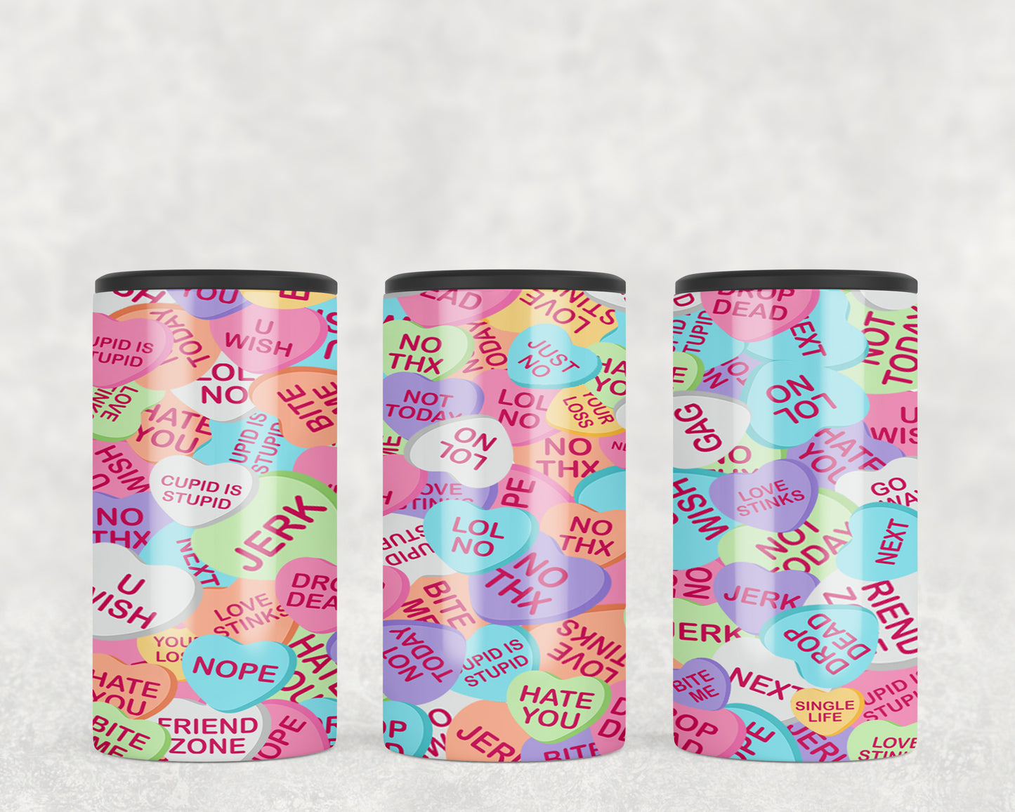 Valentines Day 5-in-1 Can Hugger Tumbler - 2119