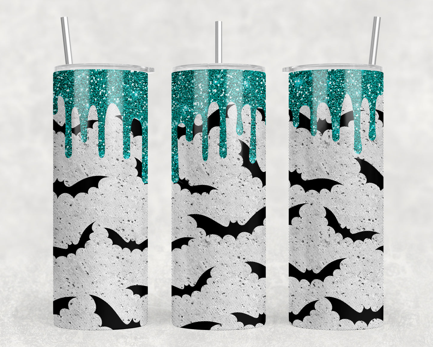 Halloween Bats 20oz Skinny Tumbler - 2128