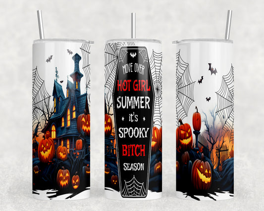 Funny Halloween 20oz Skinny Tumbler - 2129