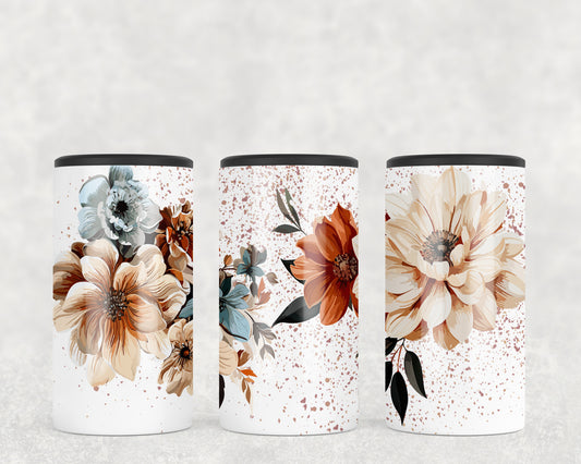 Flowers 5-in-1 Can Hugger Tumbler - 2133