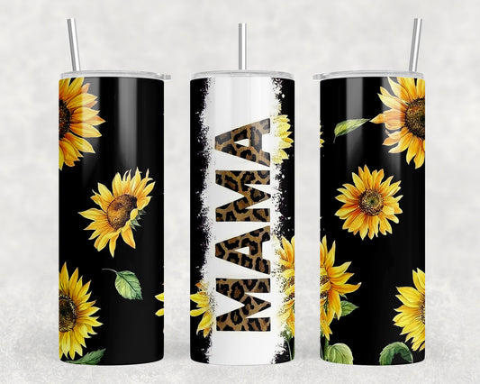 Sunflower Mama 20oz Skinny Tumbler - 2139