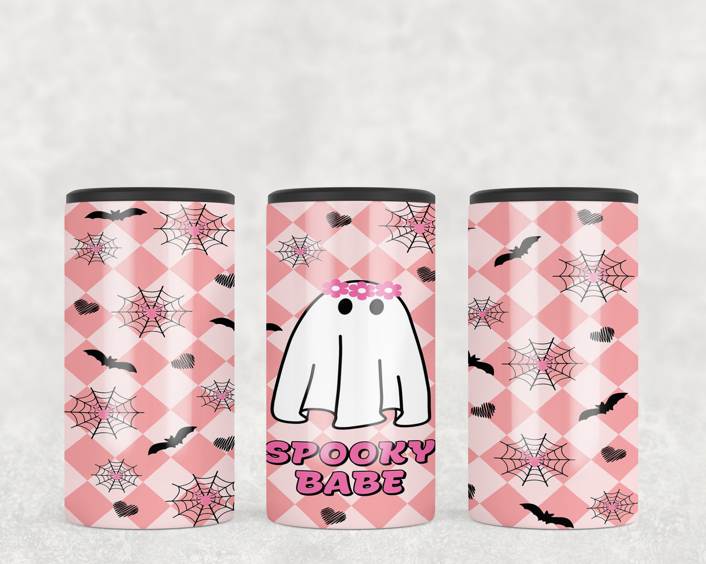 Cute Halloween Ghosts 5-in-1 Can Hugger Tumbler - 2140