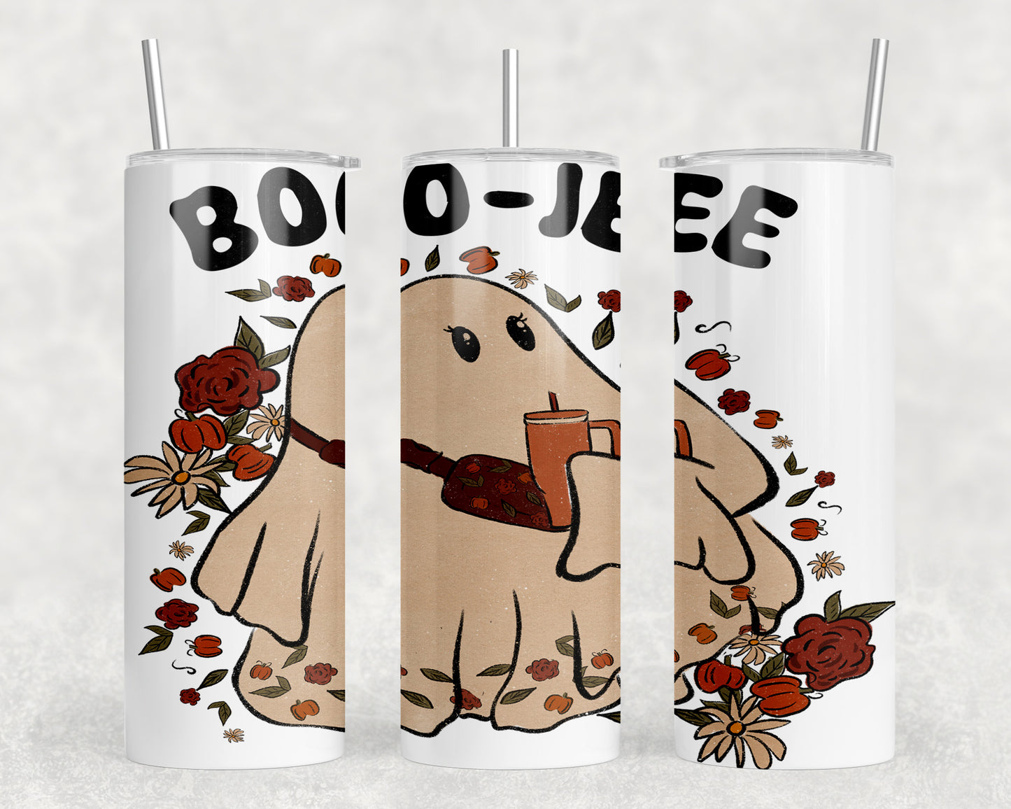 Funny Halloween Boojee 20oz Skinny Tumbler - 2145