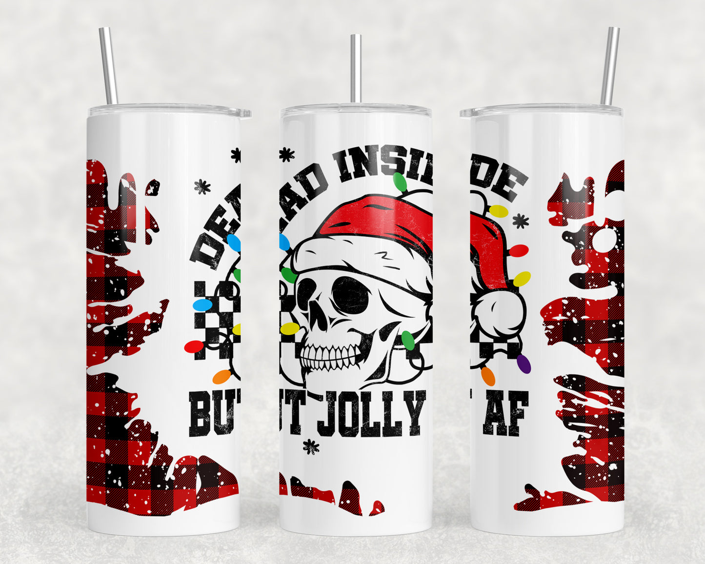 Christmas Funny 20oz Skinny Tumbler - 2164