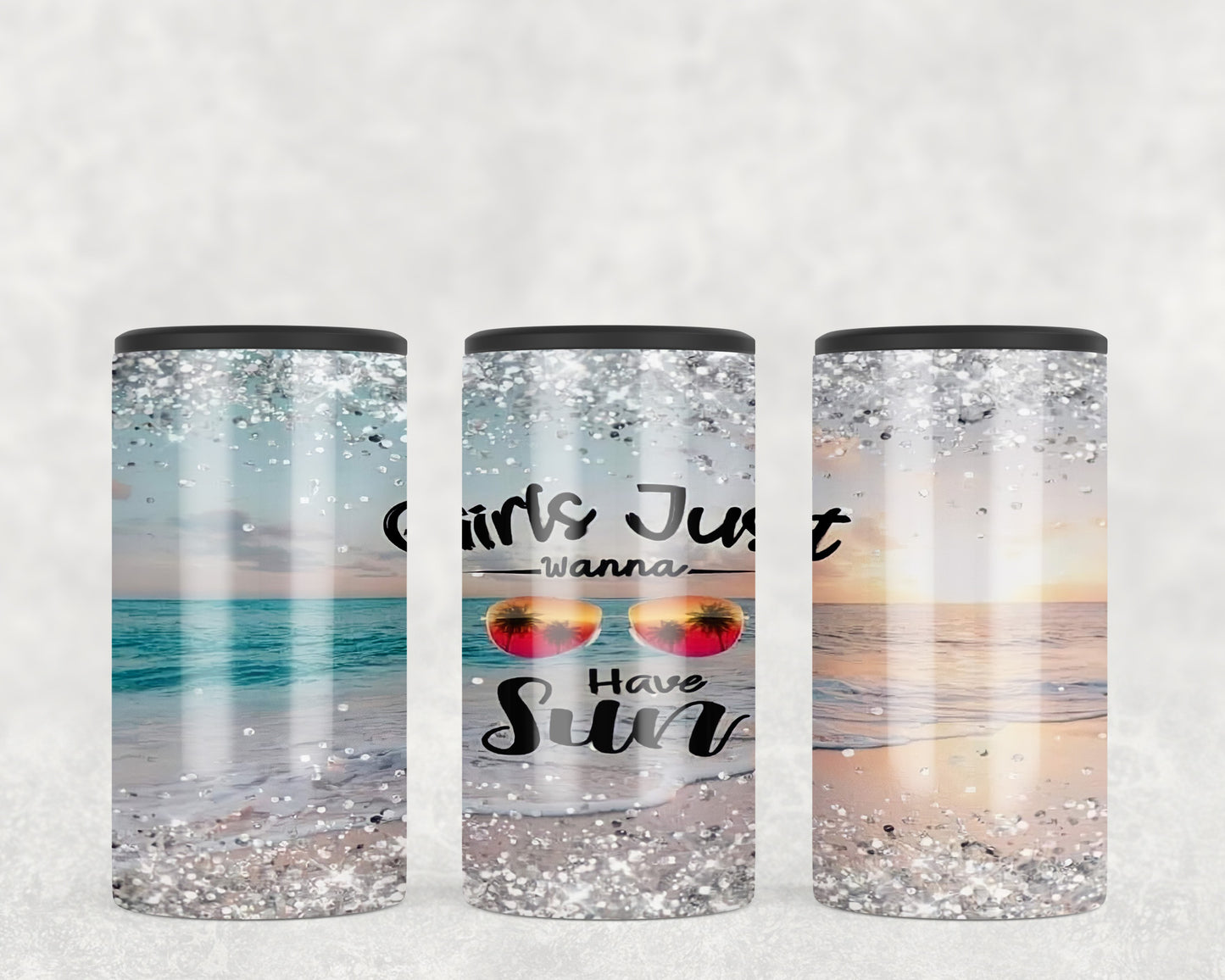 Beach Ocean 5-in-1 Can Hugger Tumbler - 2177