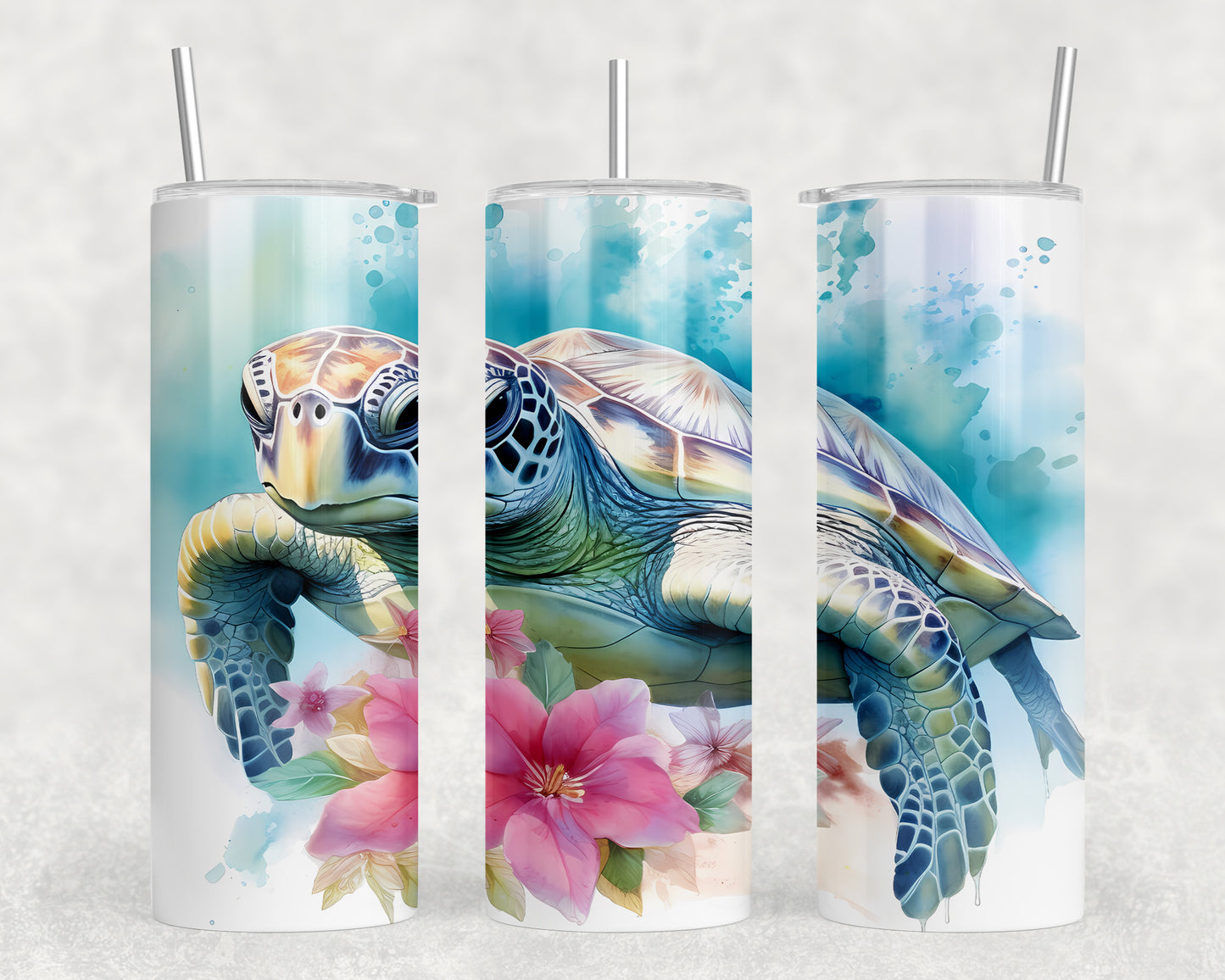 turtles 20oz Skinny Tumbler - 2186