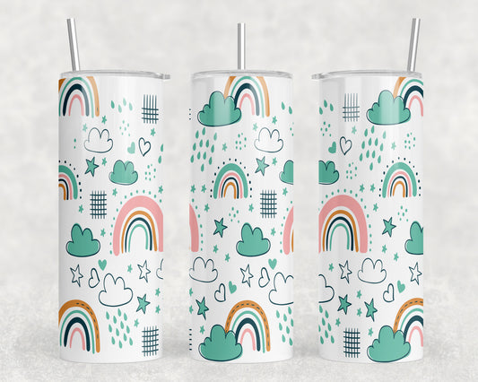 Rainbows 20oz Skinny Tumbler - 2195