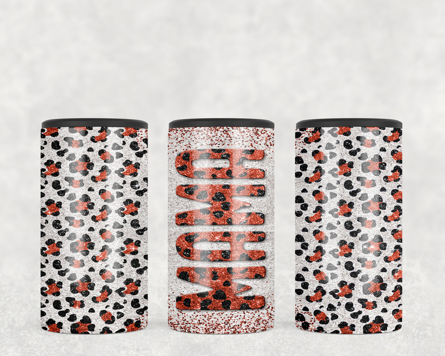 Leopard Print Mama 5-in-1 Can Hugger Tumbler - 2203