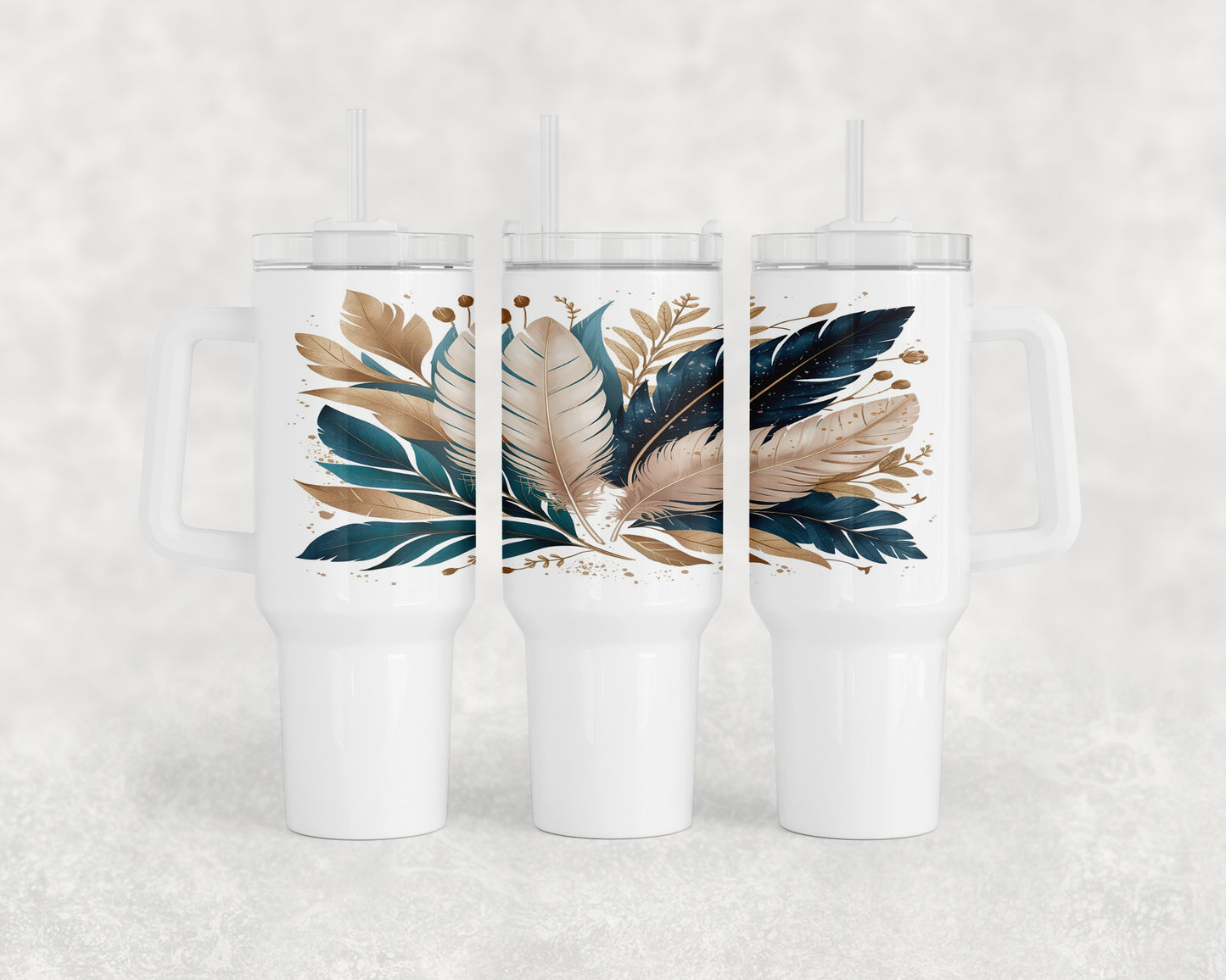 Feathers 40oz Tumbler - 220