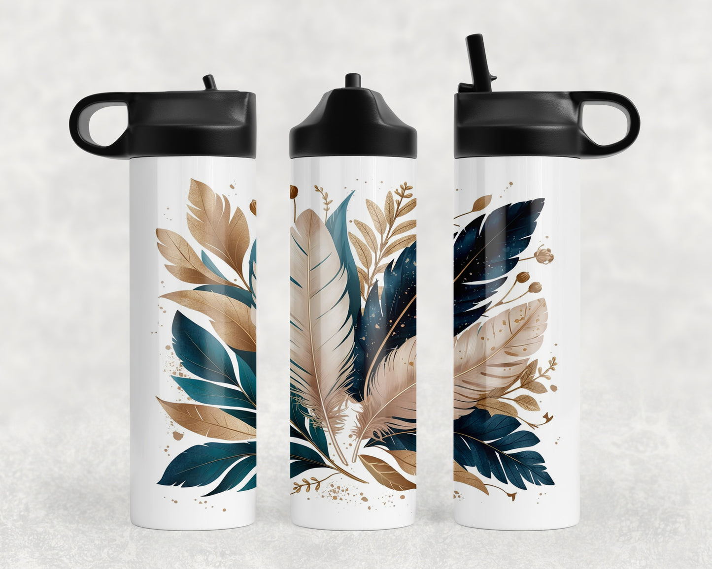 Feathers Water Bottle - 220