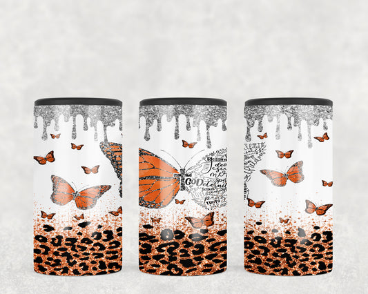 Faith Butterfly 5-in-1 Can Hugger Tumbler - 2213