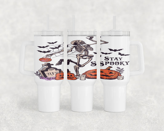 Halloween Skeleton Stay Spooky 40oz Tumbler - 2217