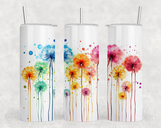 Dandelions 20oz Skinny Tumbler - 2218