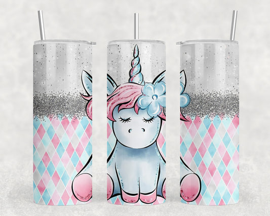 Unicorn 20oz Skinny Tumbler - 2220