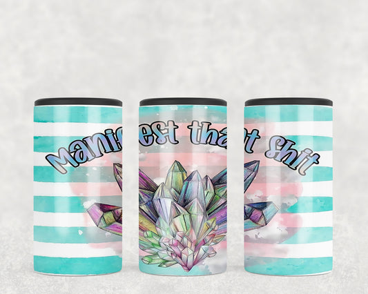 Manifest Crystals 5-in-1 Can Hugger Tumbler - 2229