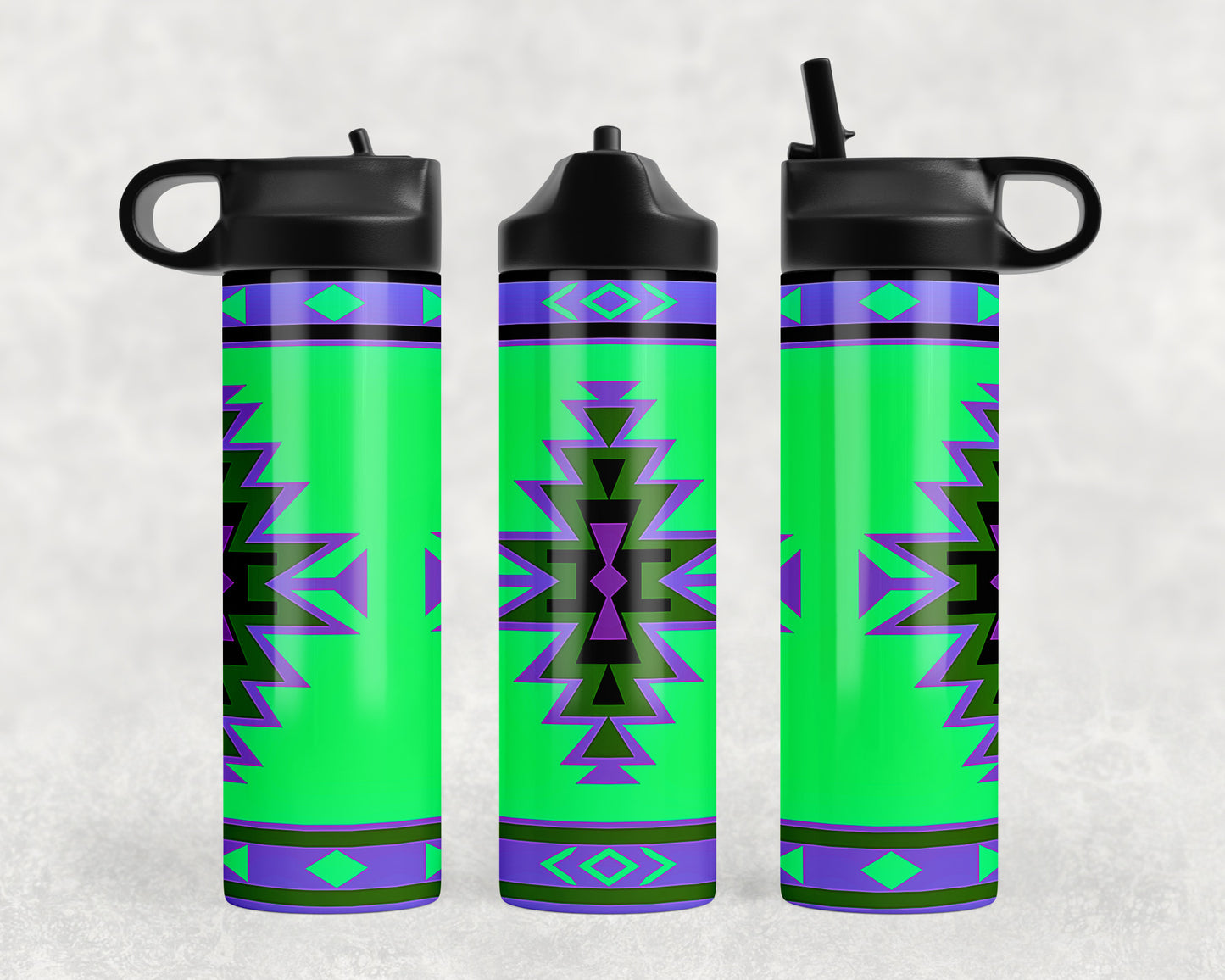 Western Aztec Water Bottle - 223