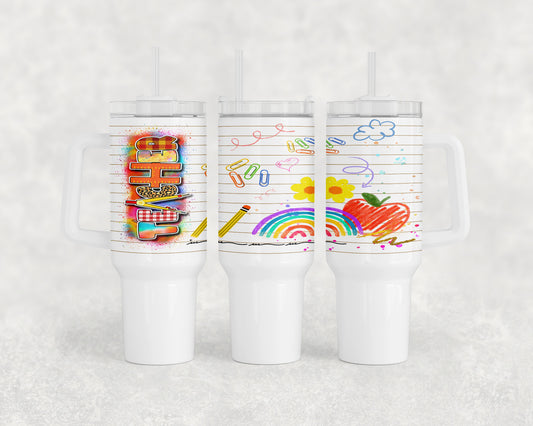 Teacher 40oz Tumbler - 2245