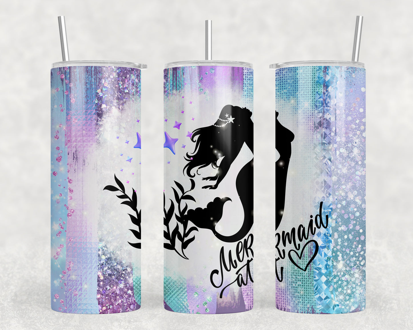 Mermaid 20oz Skinny Tumbler - 2248