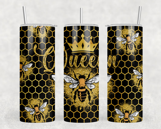 Queen Bee 20oz Skinny Tumbler - 2249