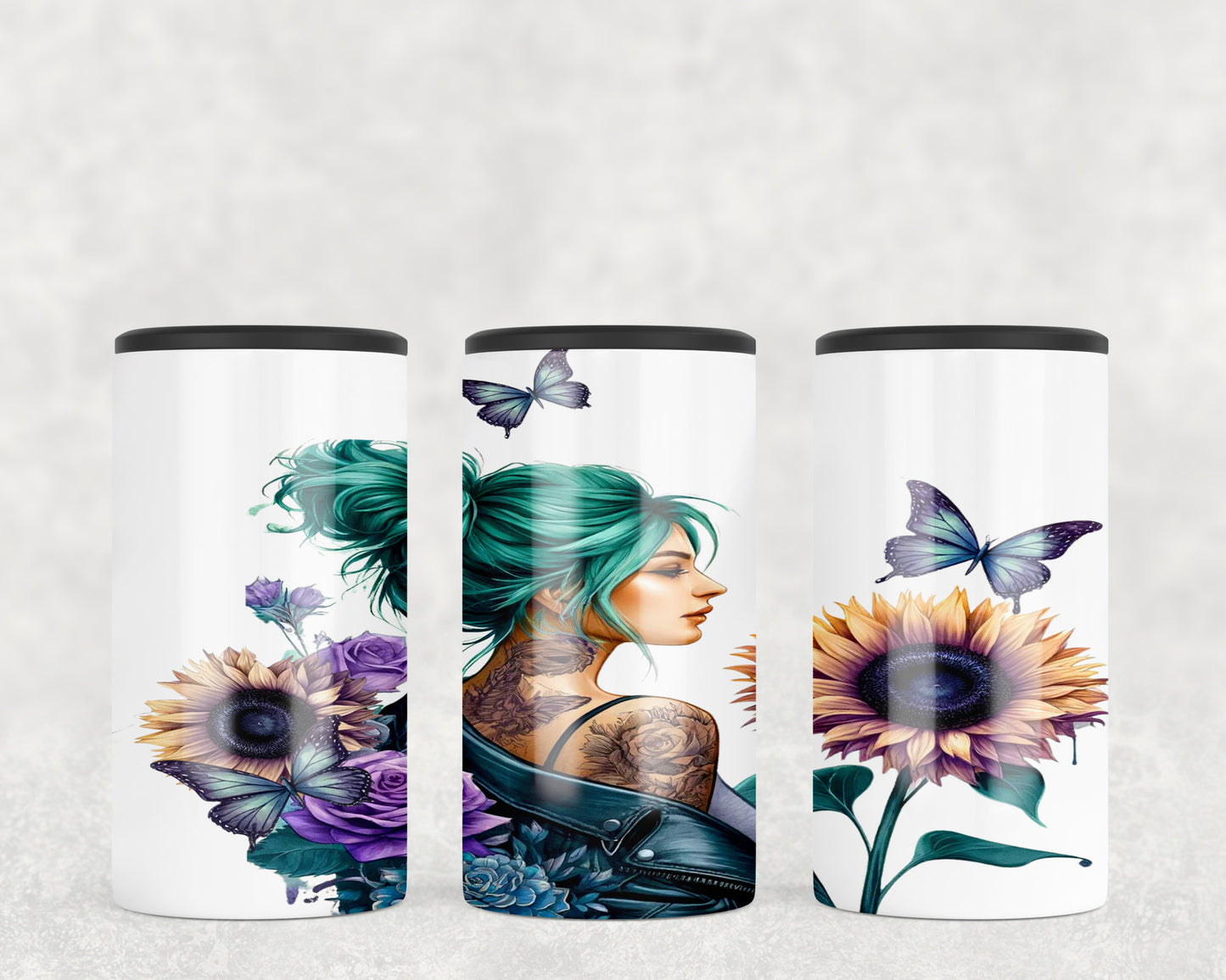 Tattoo Girl 5-in-1 Can Hugger Tumbler - 224