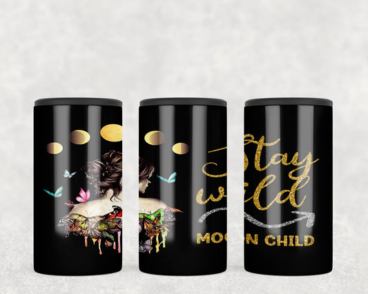 Stay Wild Moon Child 5-in-1 Can Hugger Tumbler - 2251