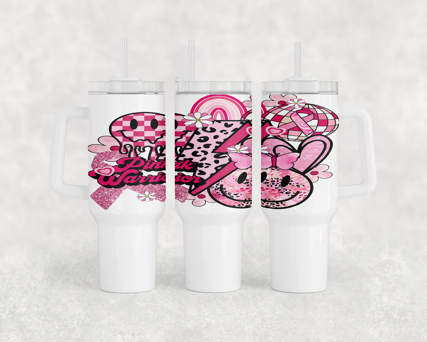 Breast Cancer Awareness 40oz Tumbler - 2256