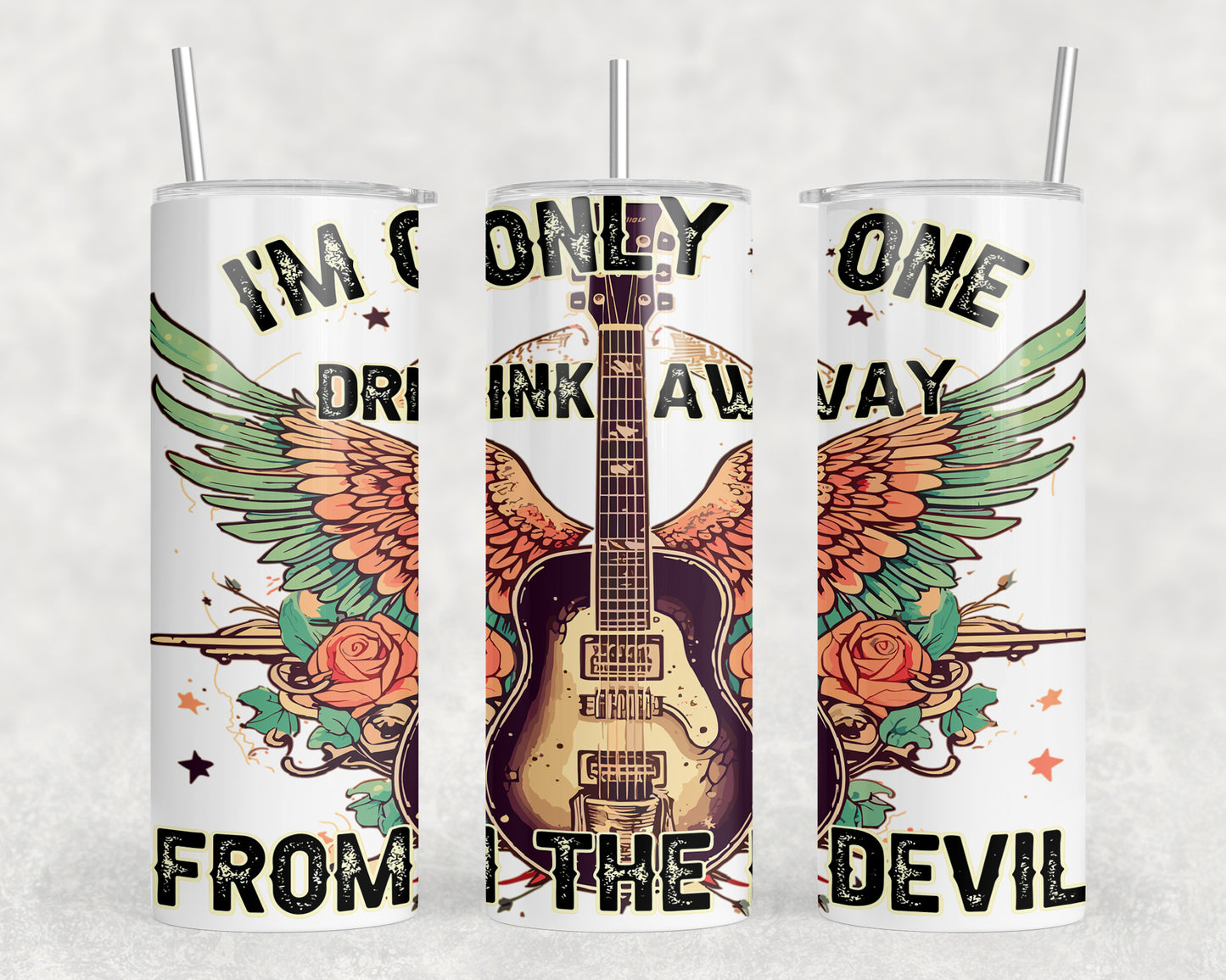 Lyrics 20oz Skinny Tumbler - 2257