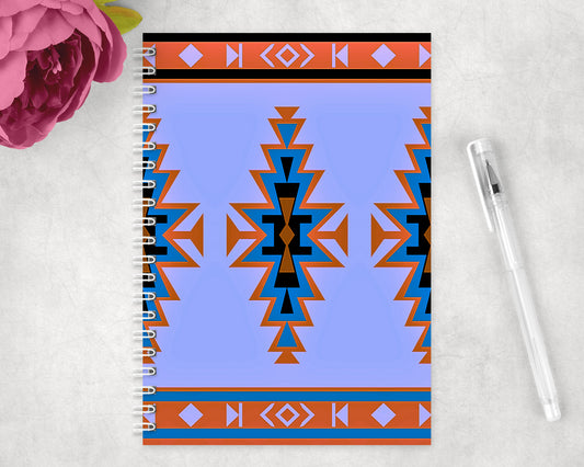 Western Aztec Spiral Lined A5 Journal - 226