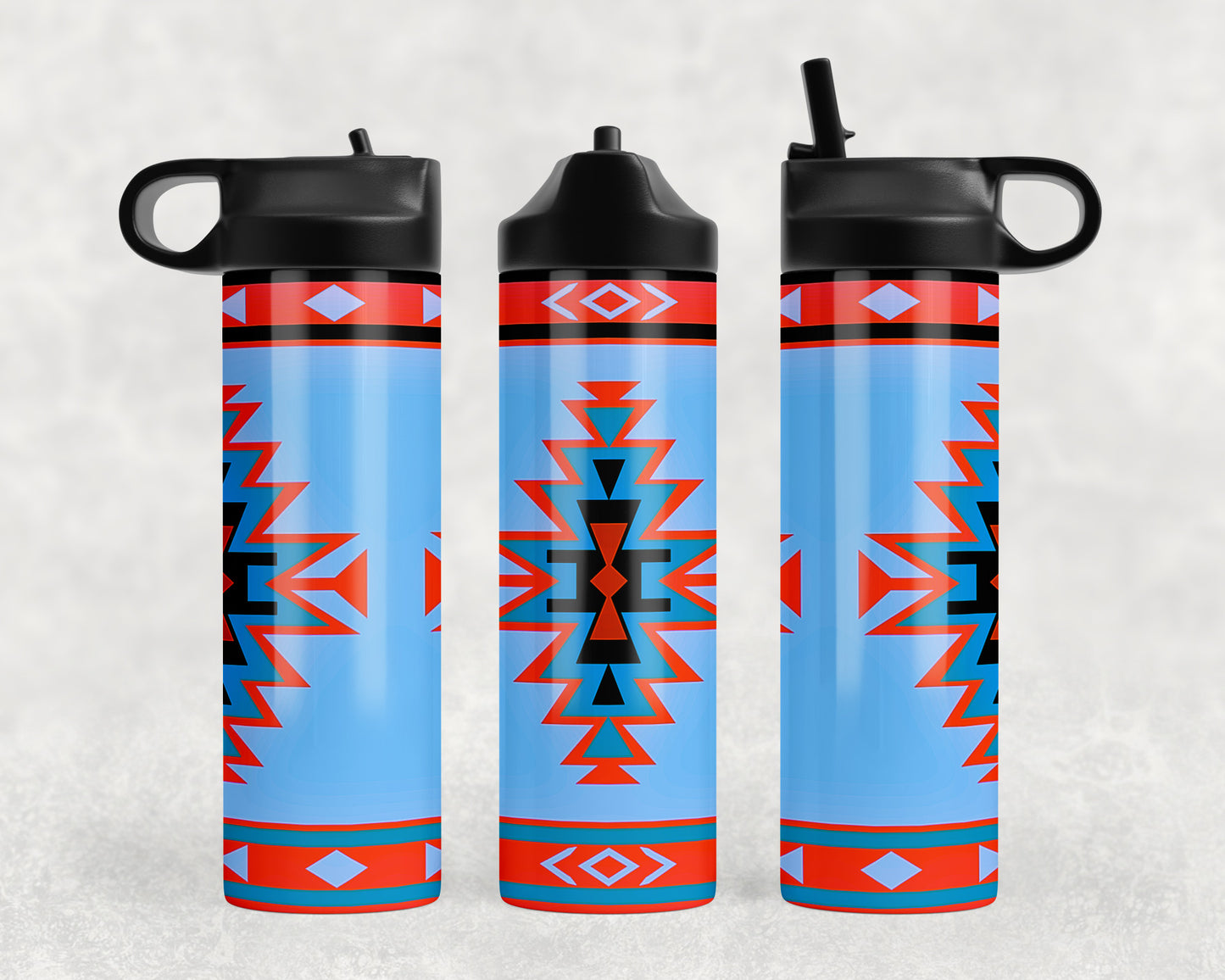 Western Aztec Water Bottle - 227