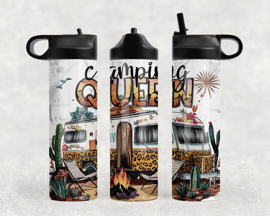 Camping Queen Camper Water Bottle - 229