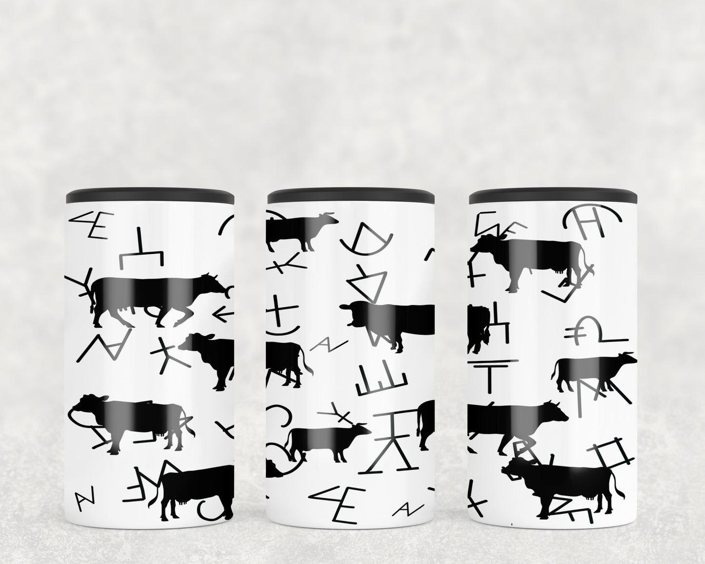 Cows and Brands 5-in-1 Can Hugger Tumbler - 2303