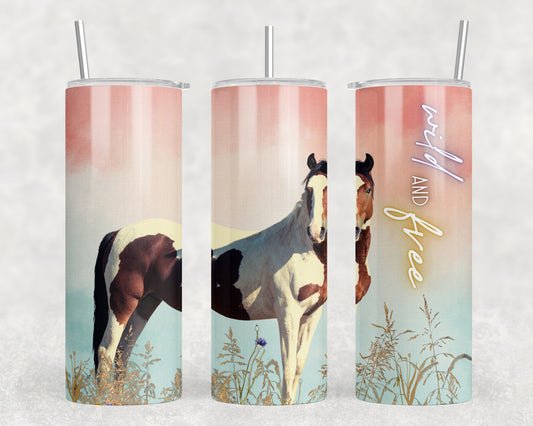 Horse 20oz Skinny Tumbler - 2308