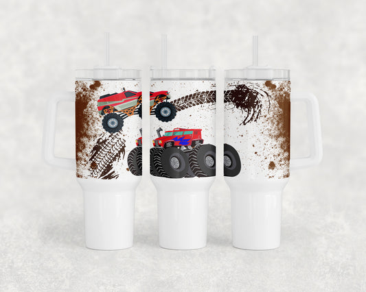 Monster Trucks 40oz Tumbler - 2317