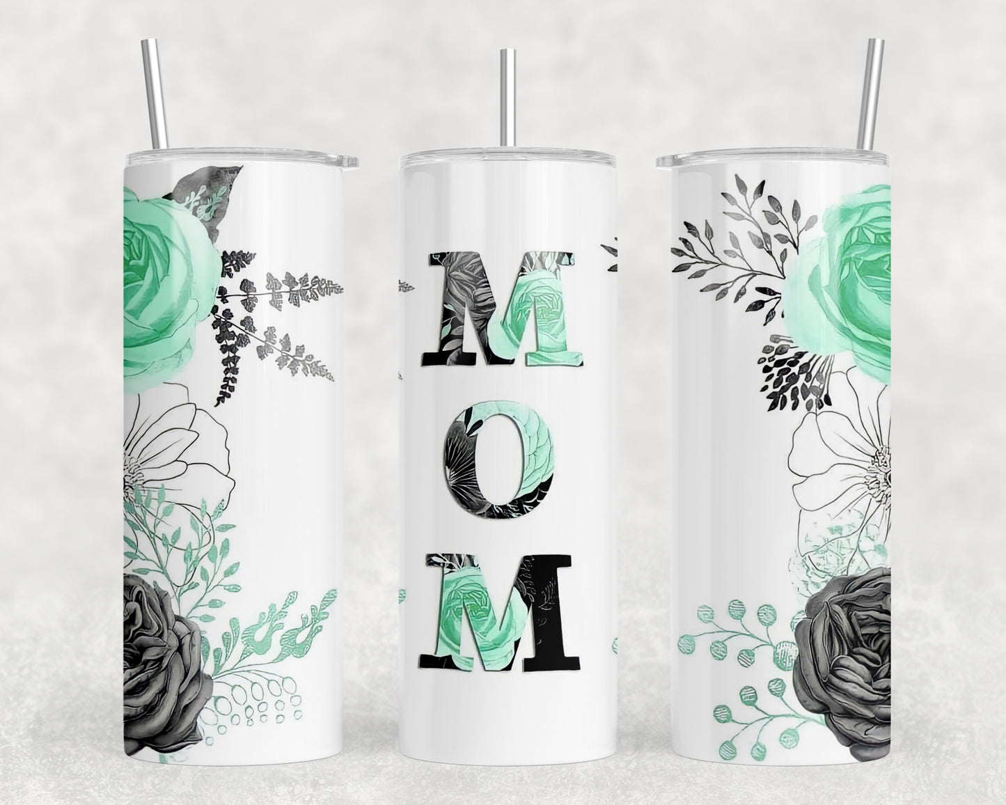 Mom Fuel Coffee 20oz Skinny Tumbler - 2318