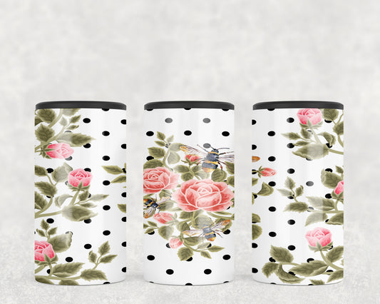 Flowers 5-in-1 Can Hugger Tumbler - 2321