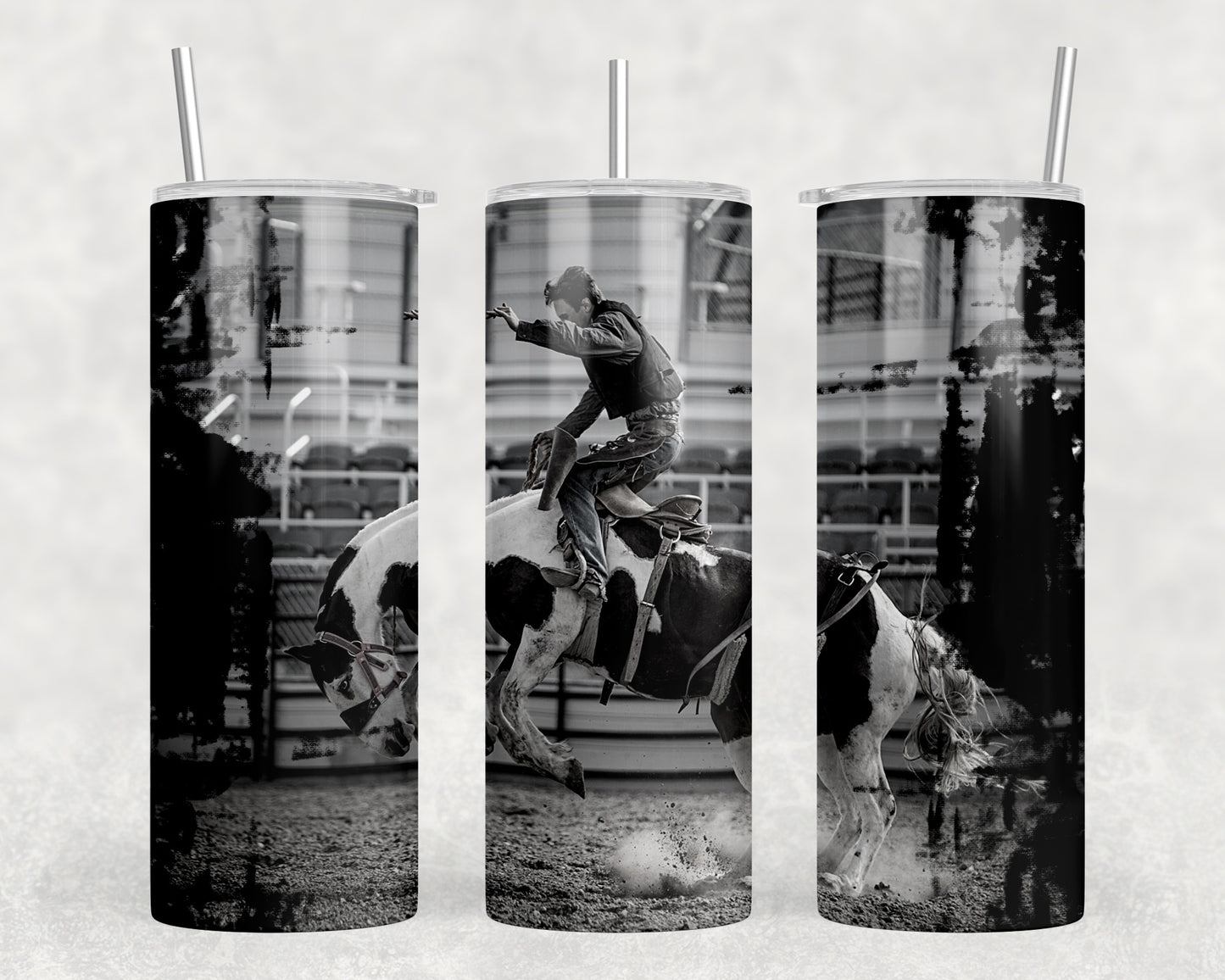 Rodeo Bronc 20oz Skinny Tumbler - 2324