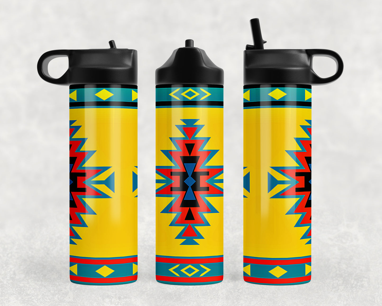 Western Aztec Water Bottle - 232