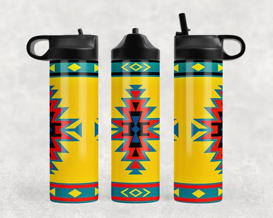 Western Aztec Water Bottle - 232