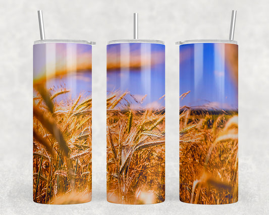 Wheat 20oz Skinny Tumbler - 2351