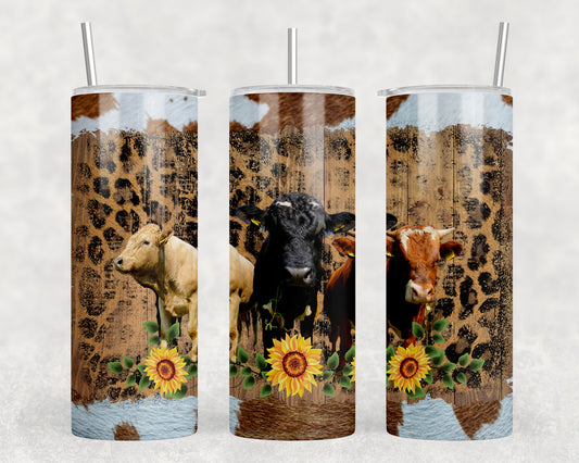 Cows 20oz Skinny Tumbler - 2356